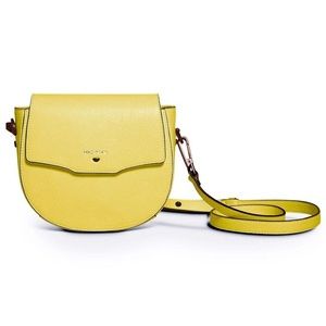 Saddle Crossbody | Mustard Yellow